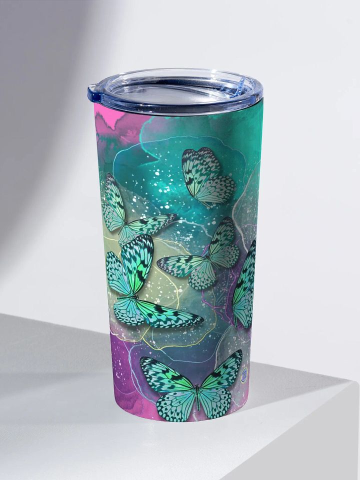 Whimsical Butterfly Fantasy Stainless Steel Tumb special gift for friends colleagues moms daughters product image (2)