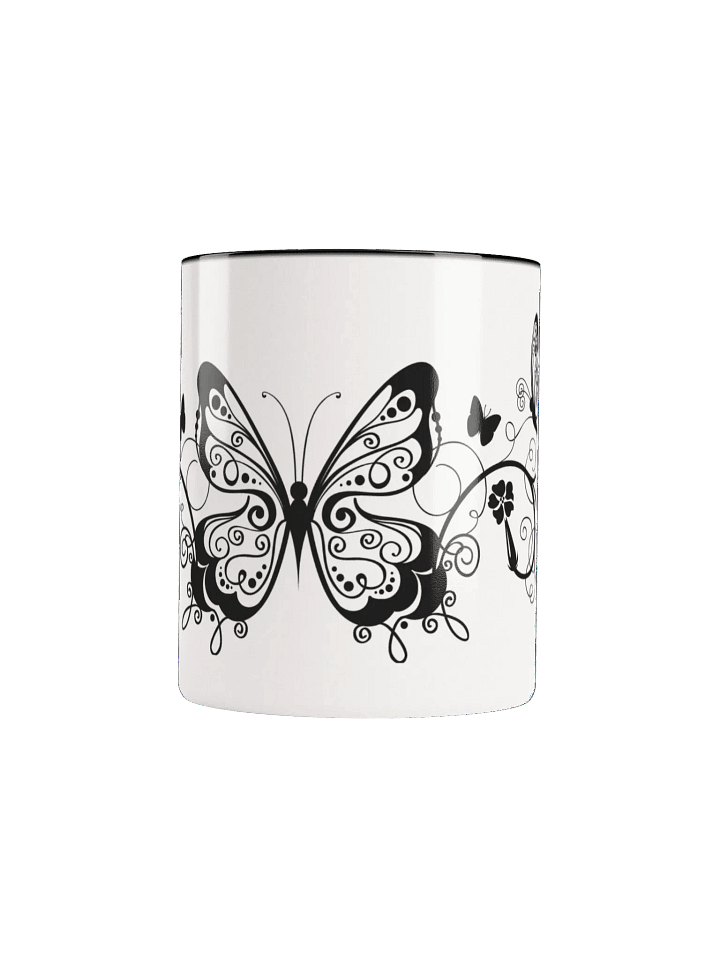 Chromatic Butterfly Bliss Ceramic Mug product image (1)