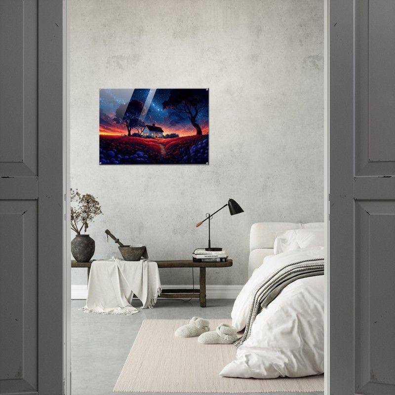 STARRY NIGHT GLOSSY ACRYLIC PRINT product image (4)