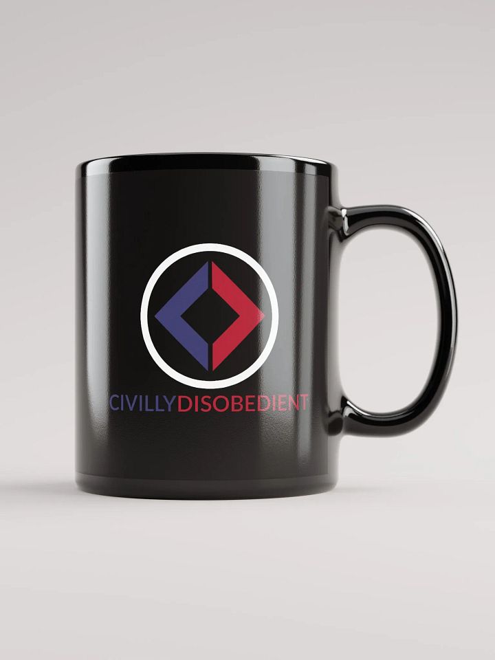 Civilly Disobedient Patriotic Logo Mug product image (1)