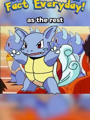 Wartortle's Last Minute Change! #funfact #gamecraves #pokemon