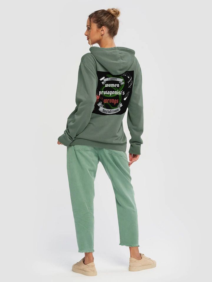 Rebellious Protagonist Empowerment: They Had It Comin' Hoodie product image (2)