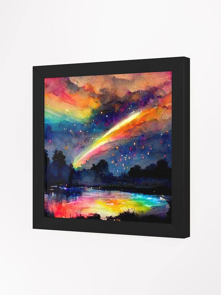 Vibrant Ayous Wood Framed Matte Poster product image (9)