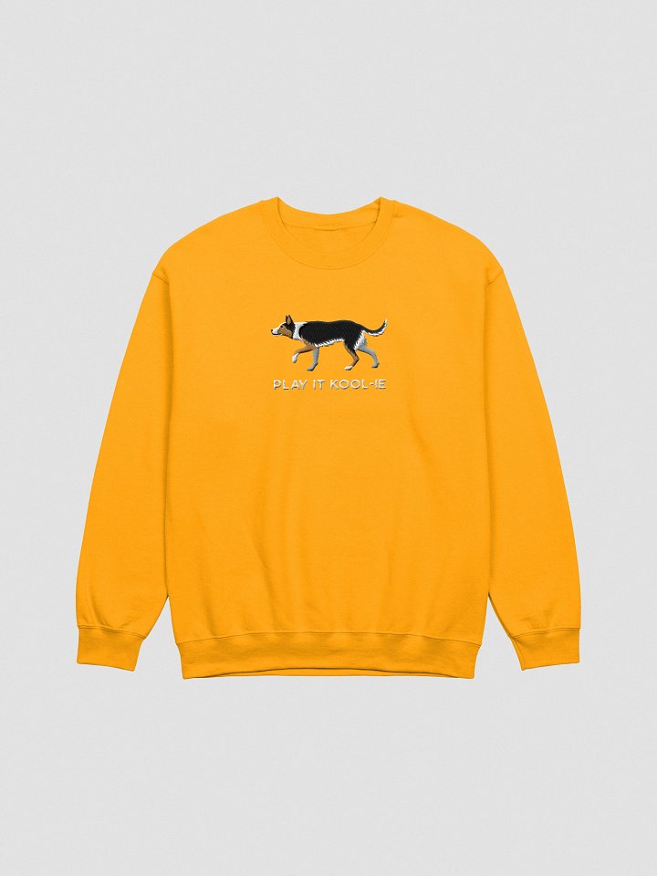Play It Kool-ie Sweatshirt (Embroidered) of an Australian Koolie(Tricolor) product image (16)