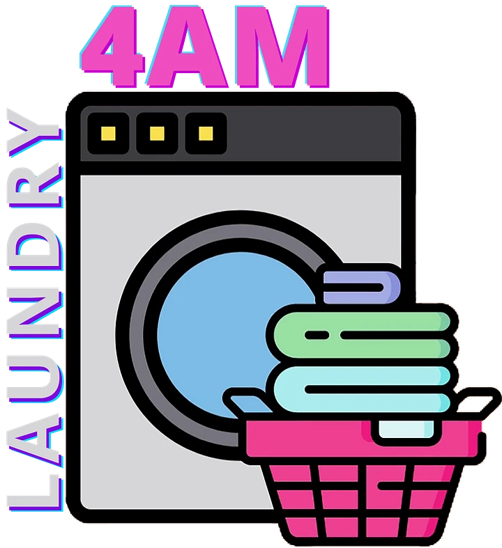 Laundry Logo Sticker (3