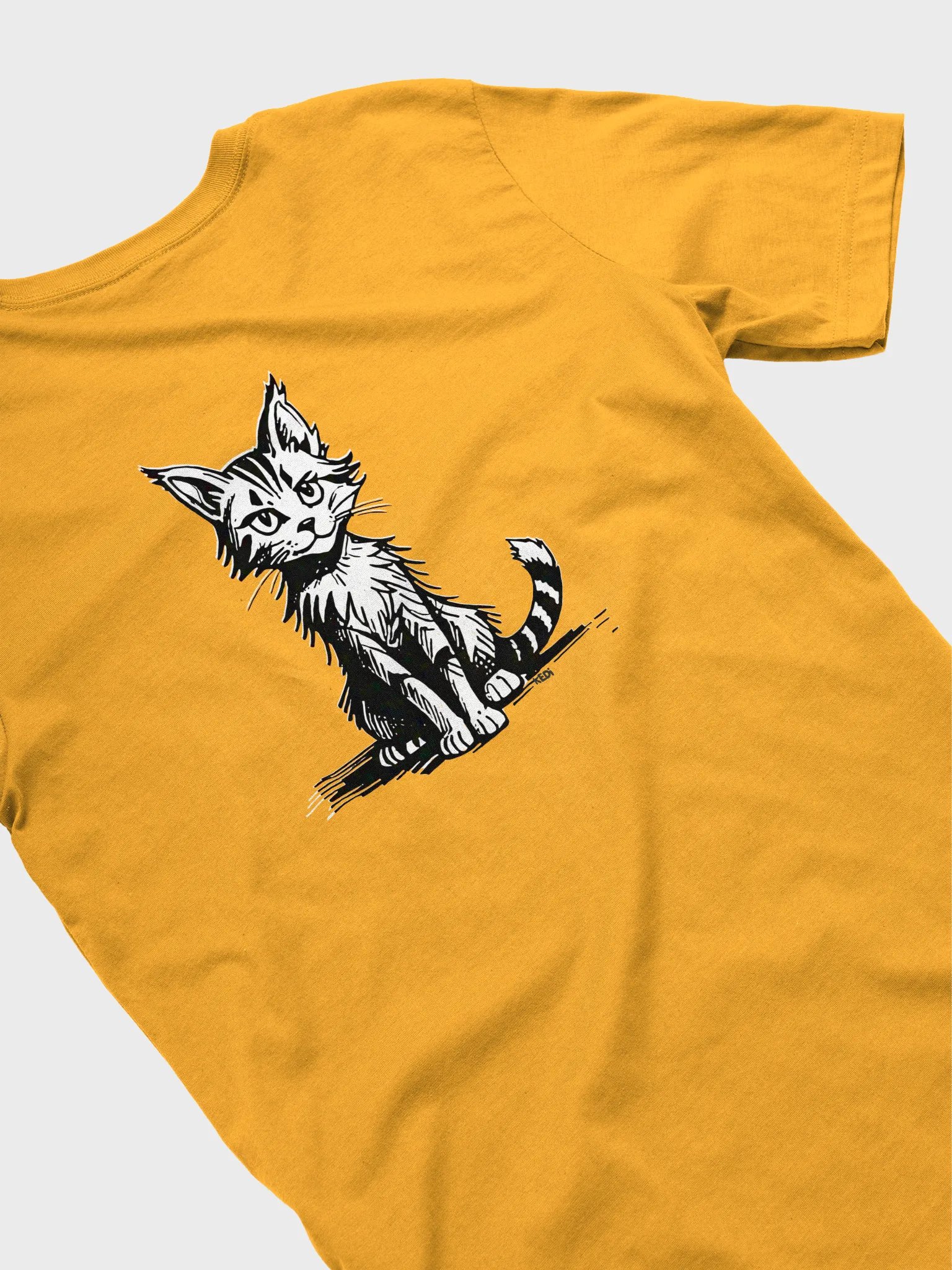 Whiskered Wonder Cat T-Shirt product image (3)
