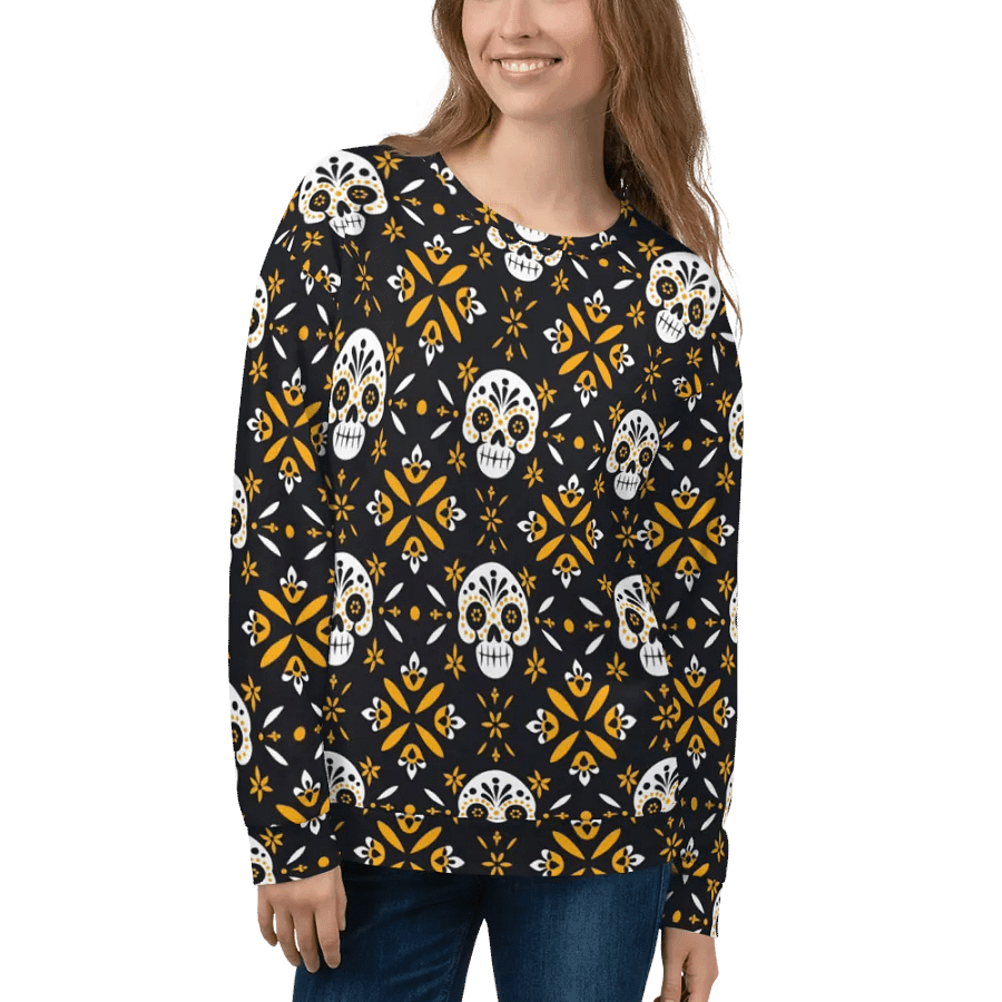 Festive Skull Fiesta Sweatshirt product image (10)