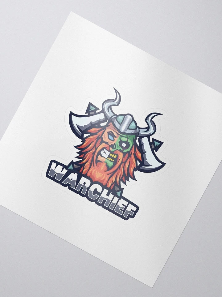 WarChief Kiss Cut Stickers product image (2)