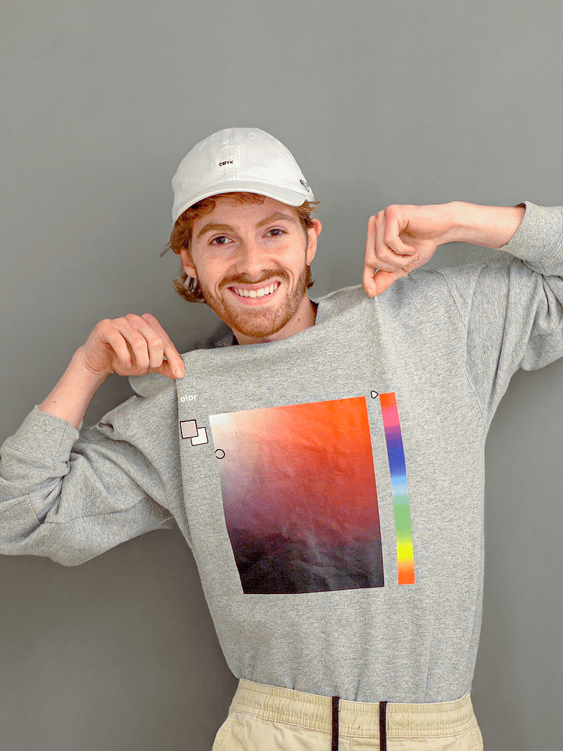 Color Picker Tool Crewneck