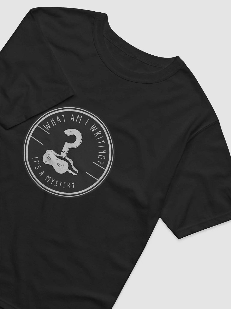 What am I Writing? It's a Mystery - relaxed black t-shirt product image (4)