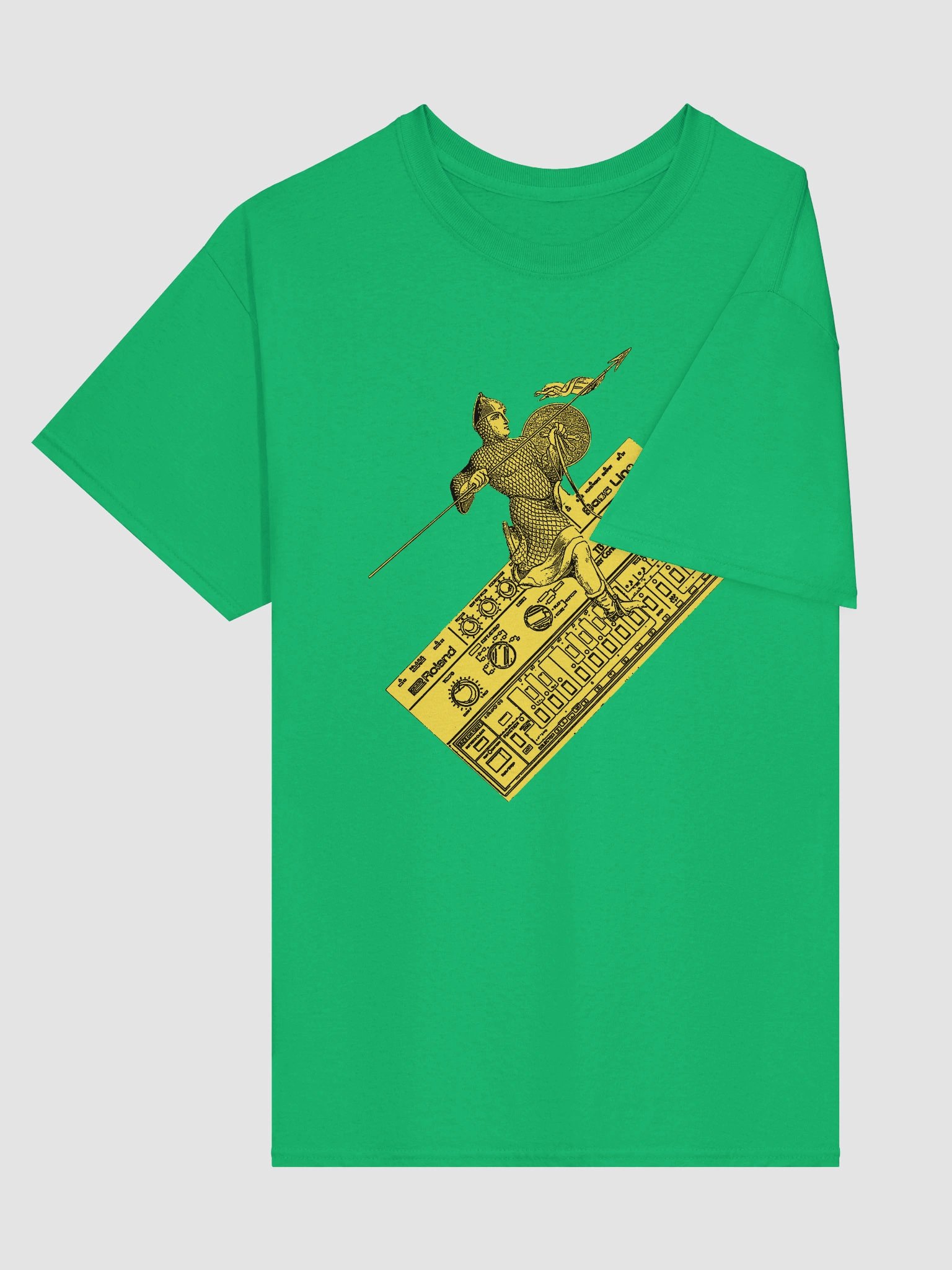 Ride the Liquid Pulse II, TB303 tribute by Frank Fonik, Techno EDM Unisex t-shirt product image (1)