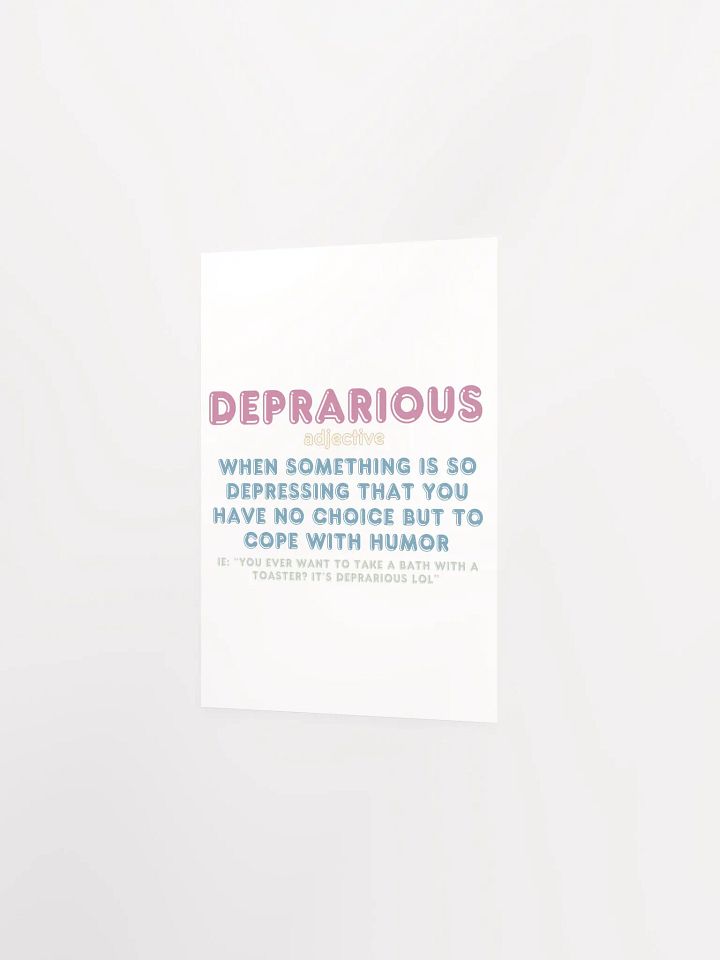 Deprarious - poster product image (19)