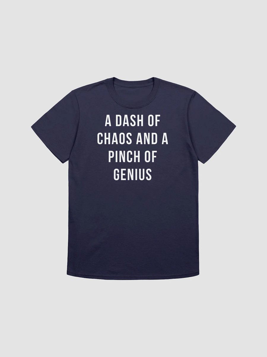 A Dash of Chaos And A Pinch Of Genius T-shirt product image (3)