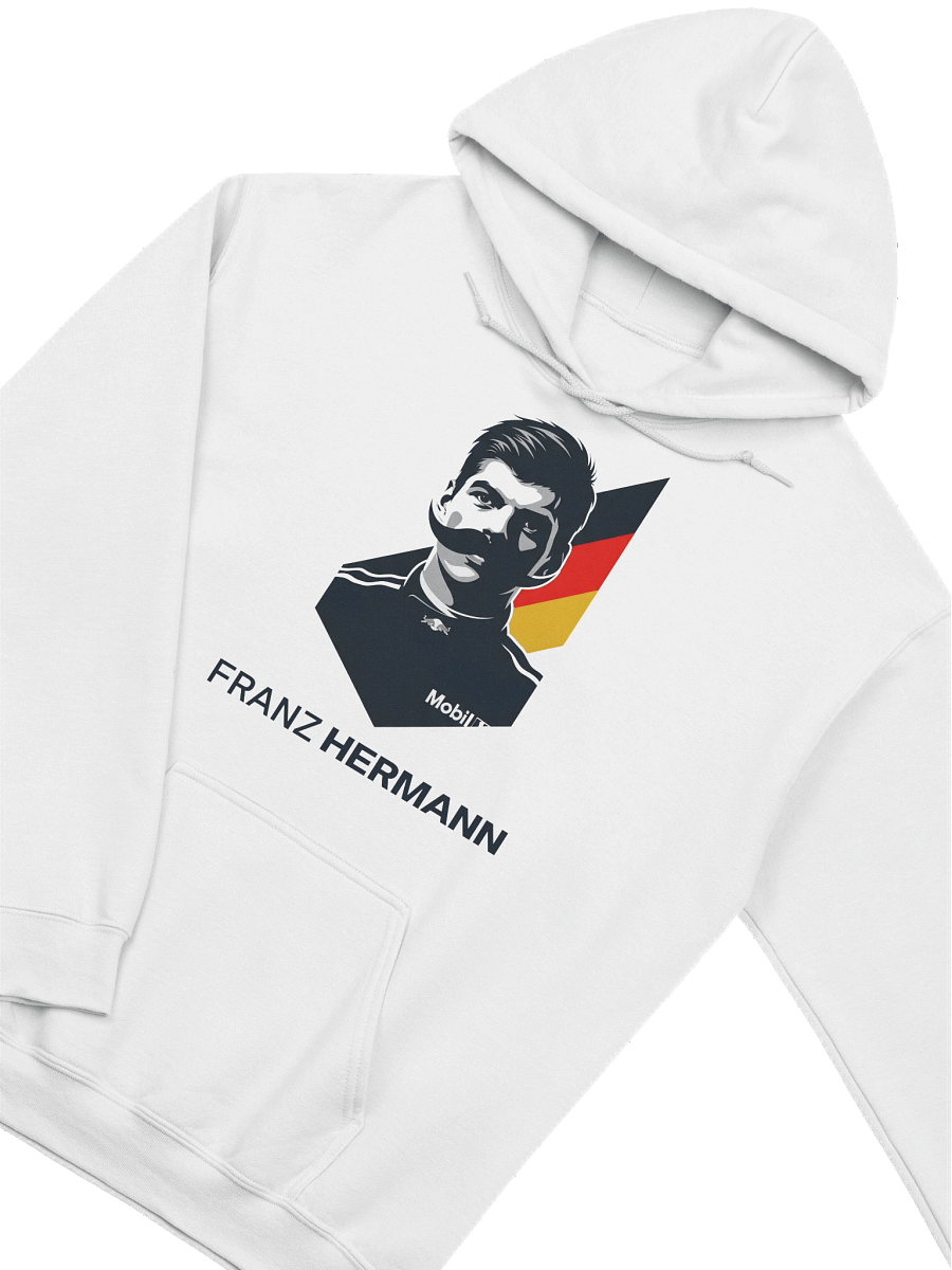 Franz Hermann F1 Legend German Flag Pop Art Hoodie product image (3)