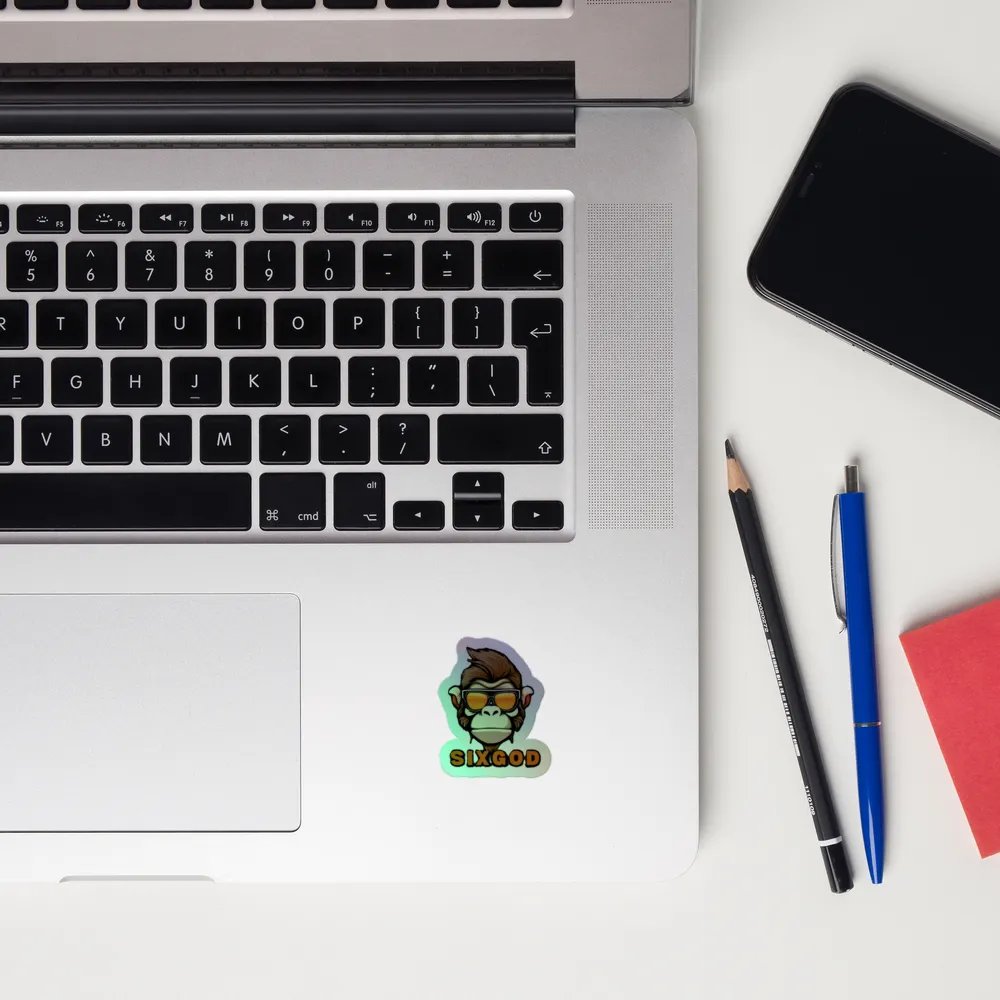 SixGod Holographic Monkey Sticker Set product image (12)