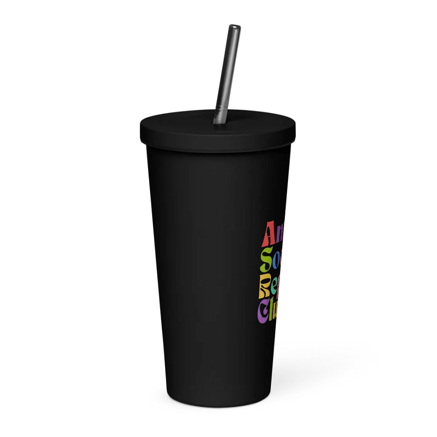 Colorful Insulated Tumbler: Anti Social Reptile Club Edition product image (4)