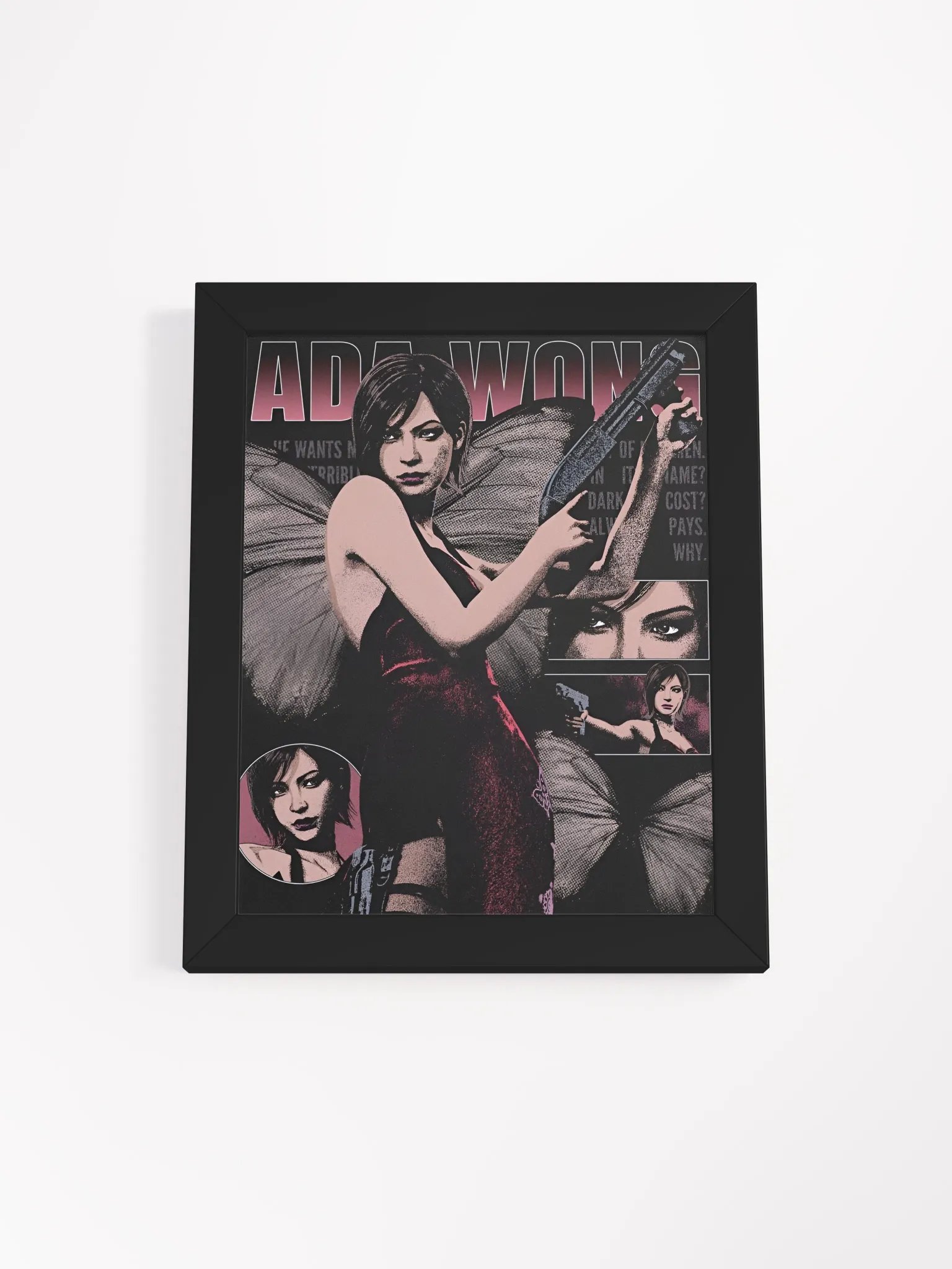 Ada Wong Framed Print product image (1)