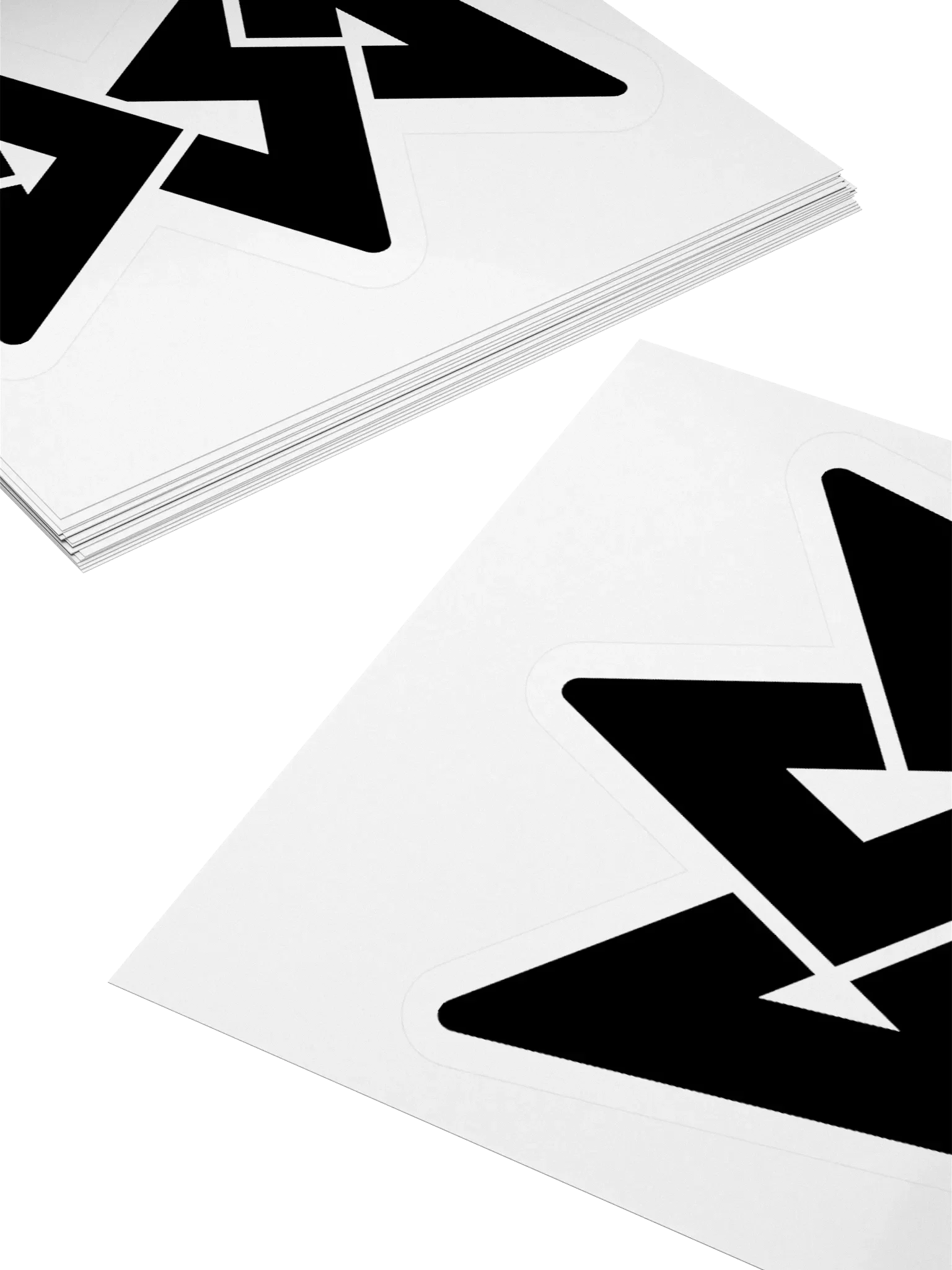 CSG Logo Sticker (3" x 3") - Black product image (4)