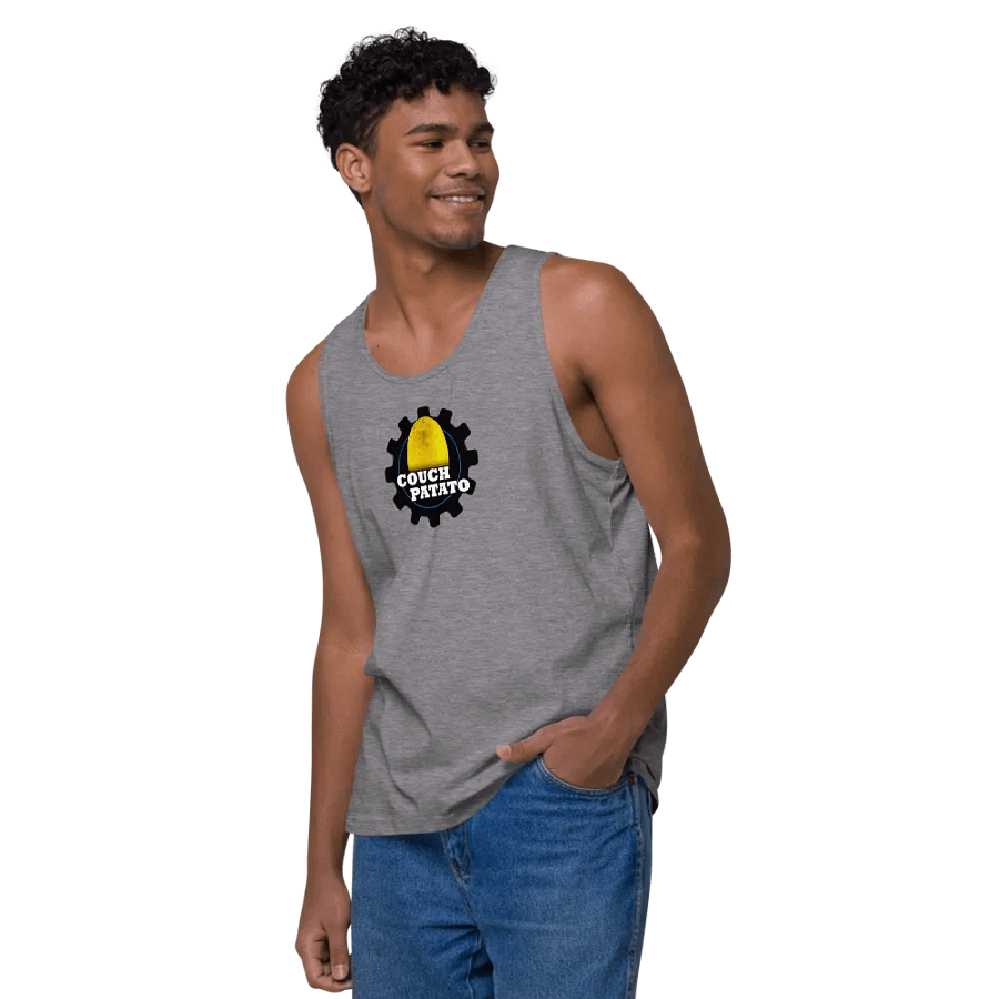 Potato Fitness Mens Tank Top product image (110)