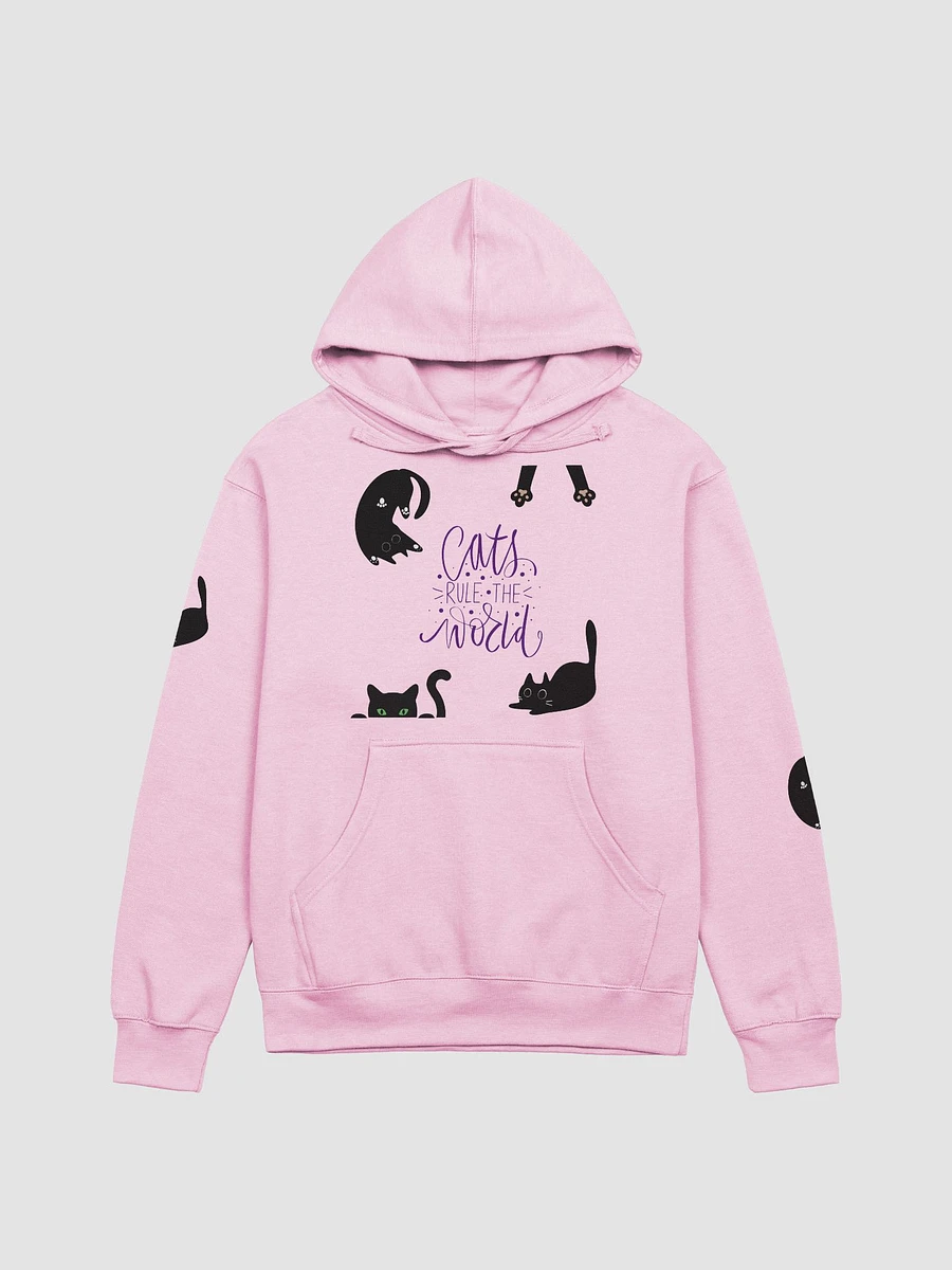Cats Rule The World Hoodie (Pastels) 4 colours product image (2)