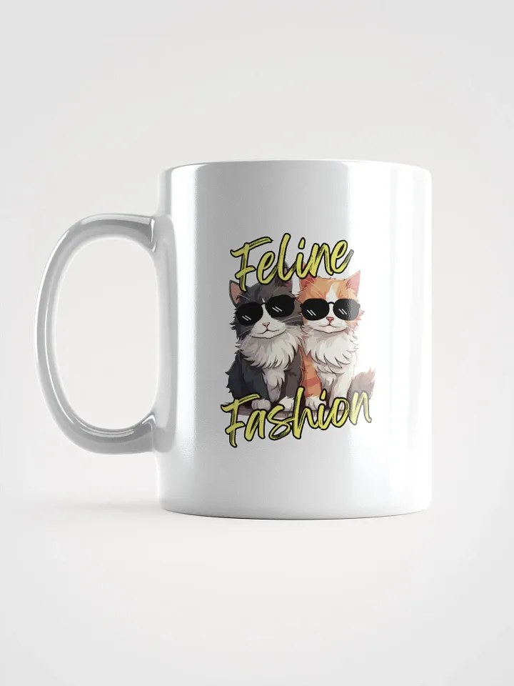 Feline Fashion Cool Cats Mug product image (1)