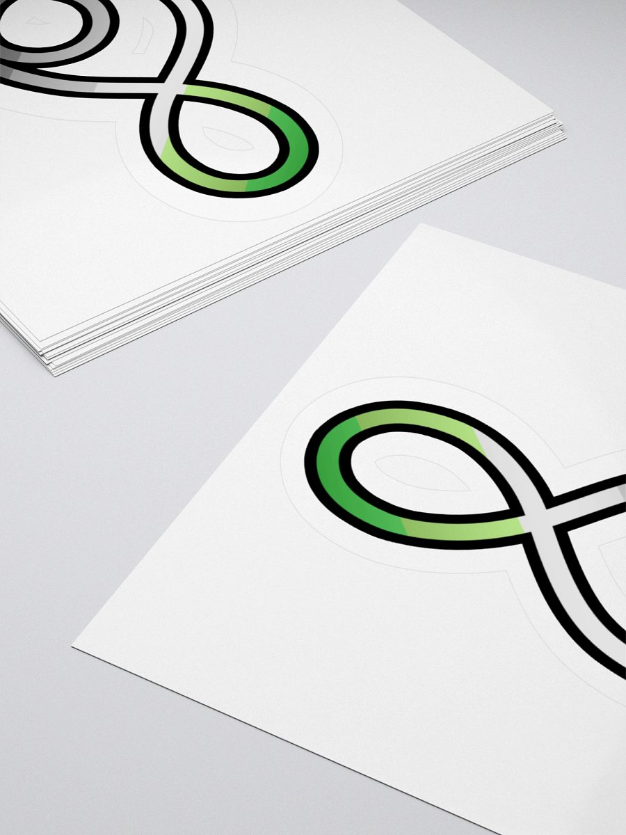 Treble Clef (Aromantic) - Kiss Cut Sticker product image (12)