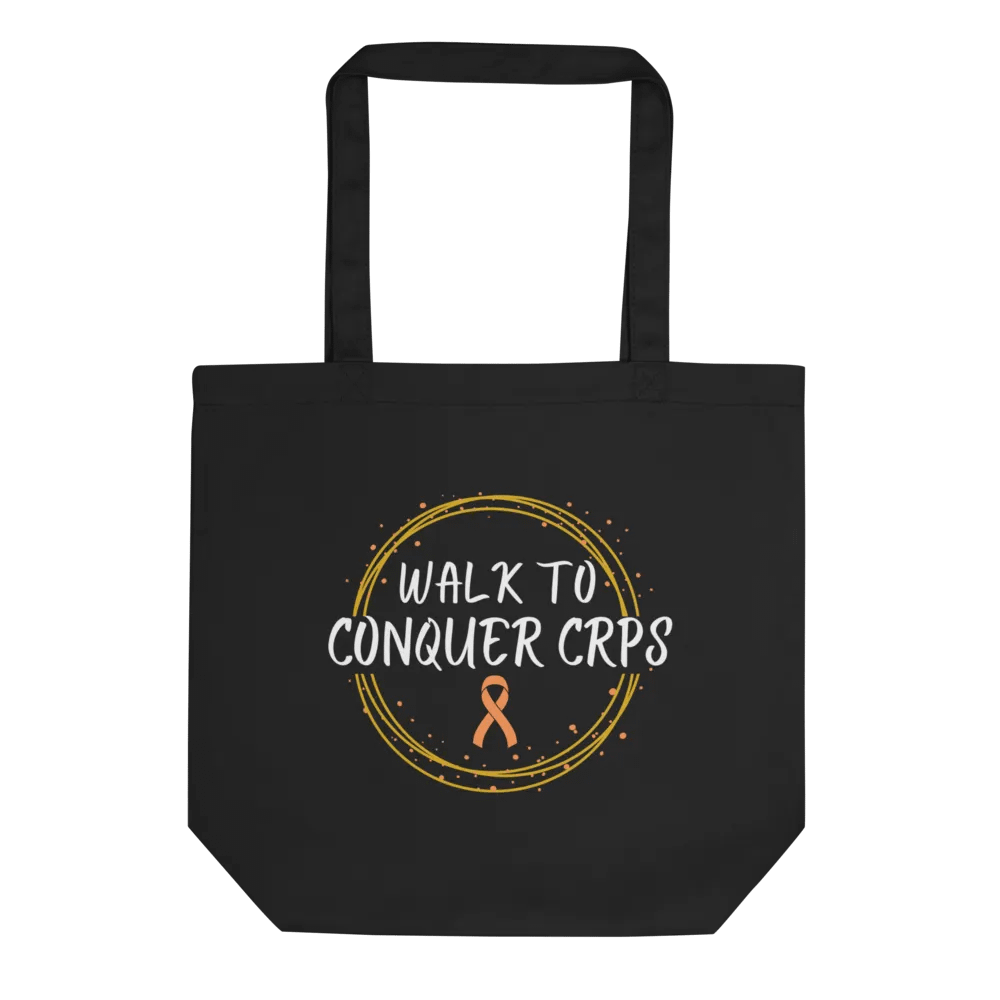 OFFICIAL Walk To Conquer CRPS Eco- Friendly Tote Bag product image (2)