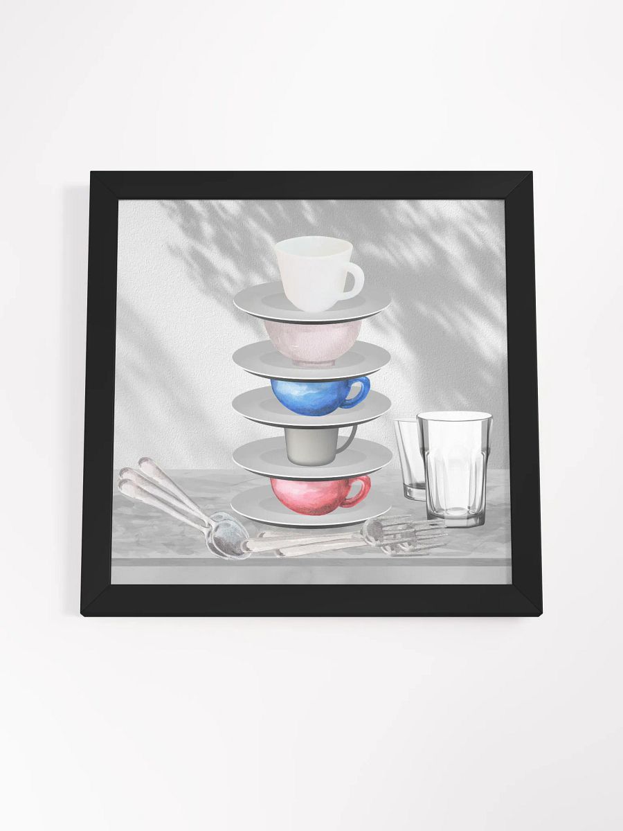 Dining Stack Framed Poster product image (7)