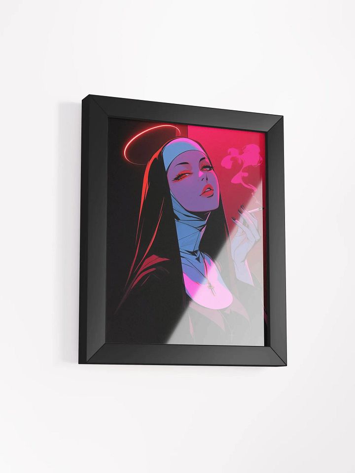 Framed Neon Serenity Poster product image (21)