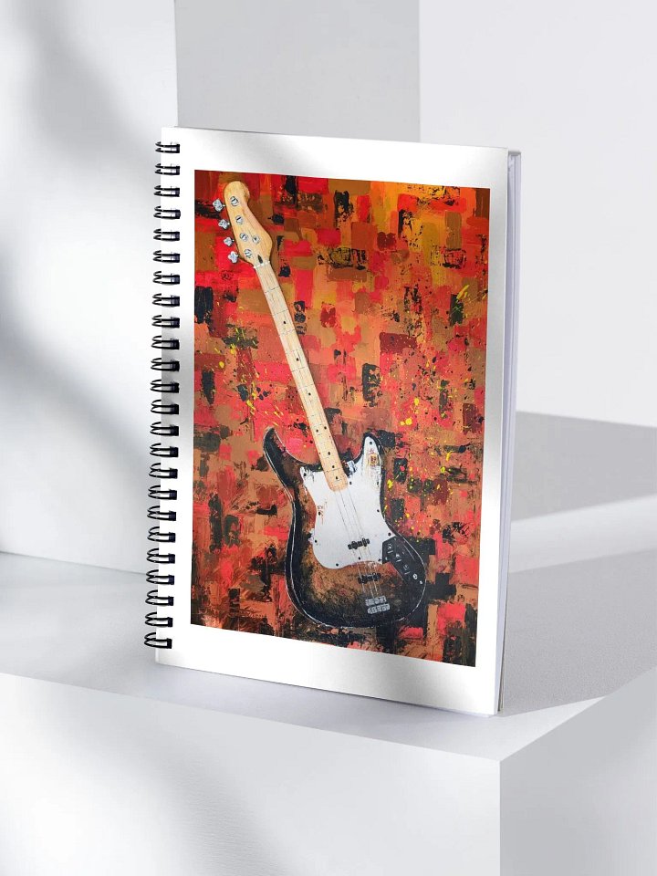 Spiral Electric Bass Notebook product image (1)