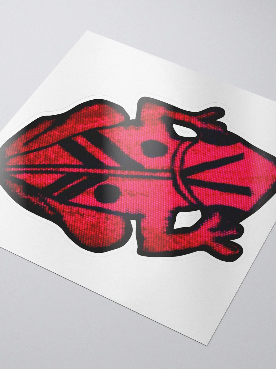 Big Frog Sticker in Cerise product image (3)