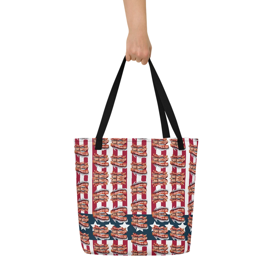 Bacon and America Print Tote Bag product image (6)