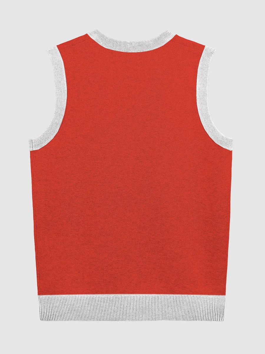 North Pole Christmas Jacquard V-Neck Vest 🎄 product image (2)
