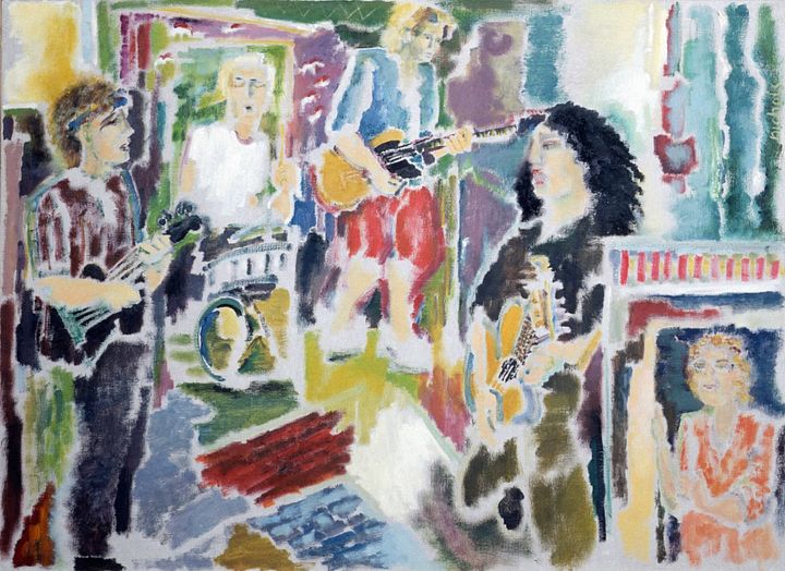 Dharma Bums/ Mother Found Out 1987 print product image (1)