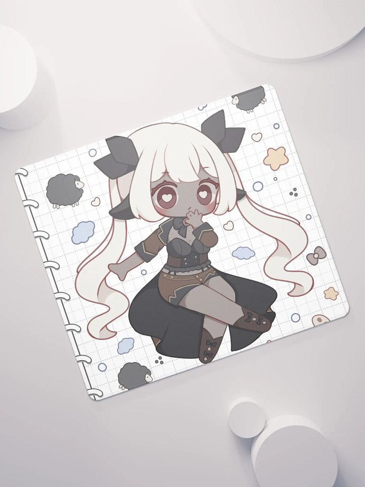 Chibi Lila Doodle Gamer Mouse Pad product image (1)