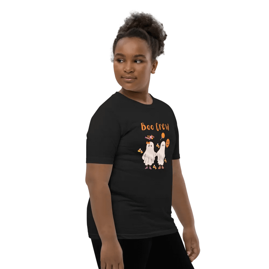 Boo Crew Youth Halloween T-Shirt product image (20)