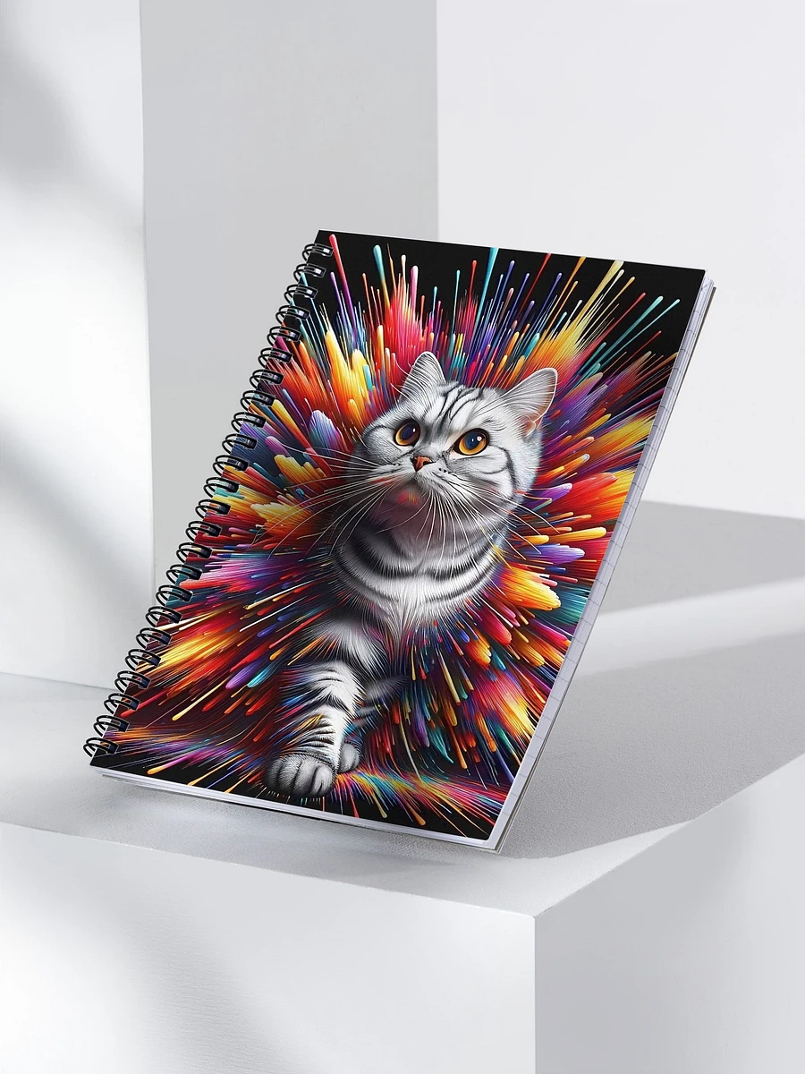 Spiral Notebook: American Shorthair product image (3)