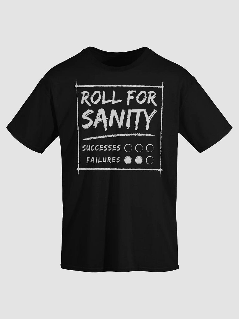 Roll For Sanity (White Text)