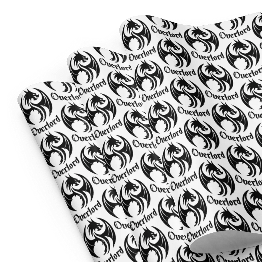 Overlord Wrapping Paper (Black) product image (8)