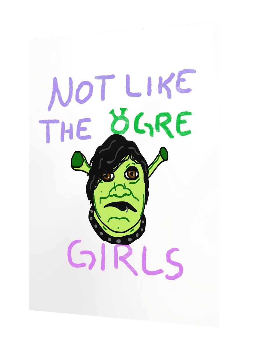 Not Like the Ogre Girls Poster product image (2)