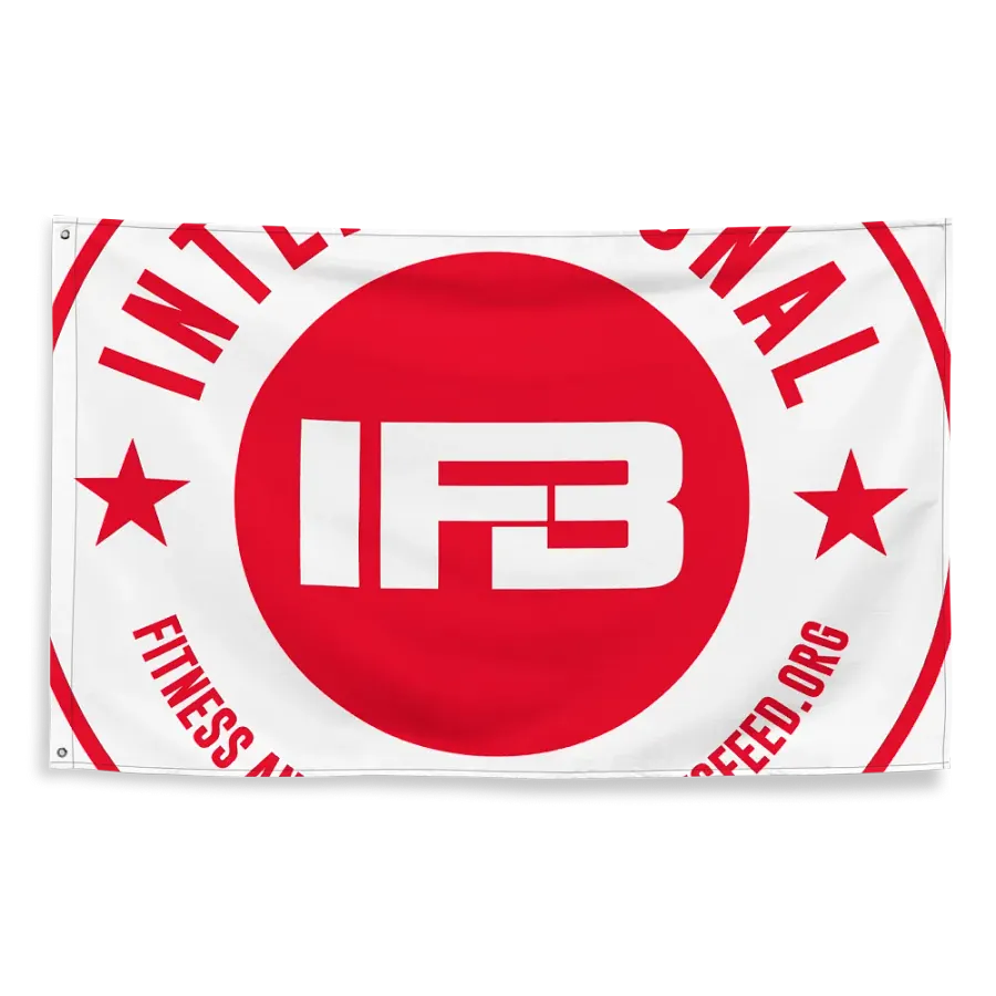 IFBNewsfeed.Org's All-Over Print Flag product image (2)