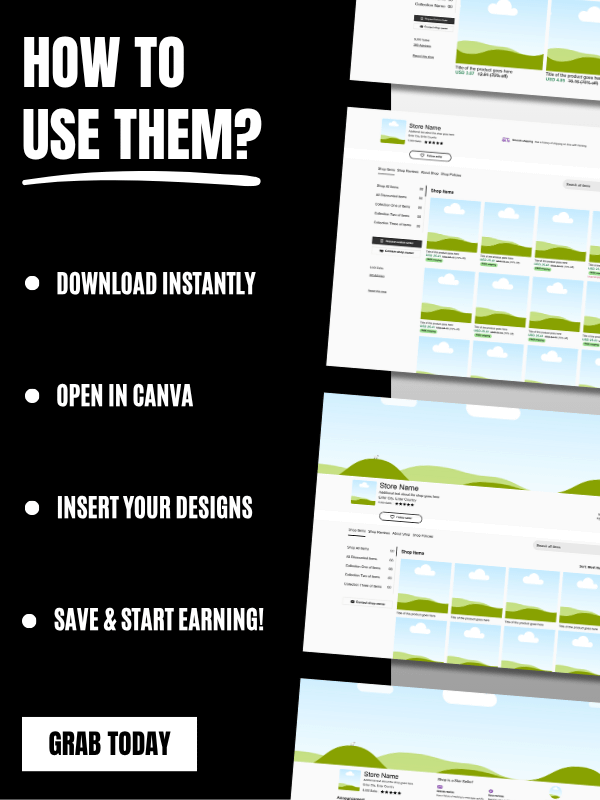 MRR/PLR Etsy Layout Template product image (5)