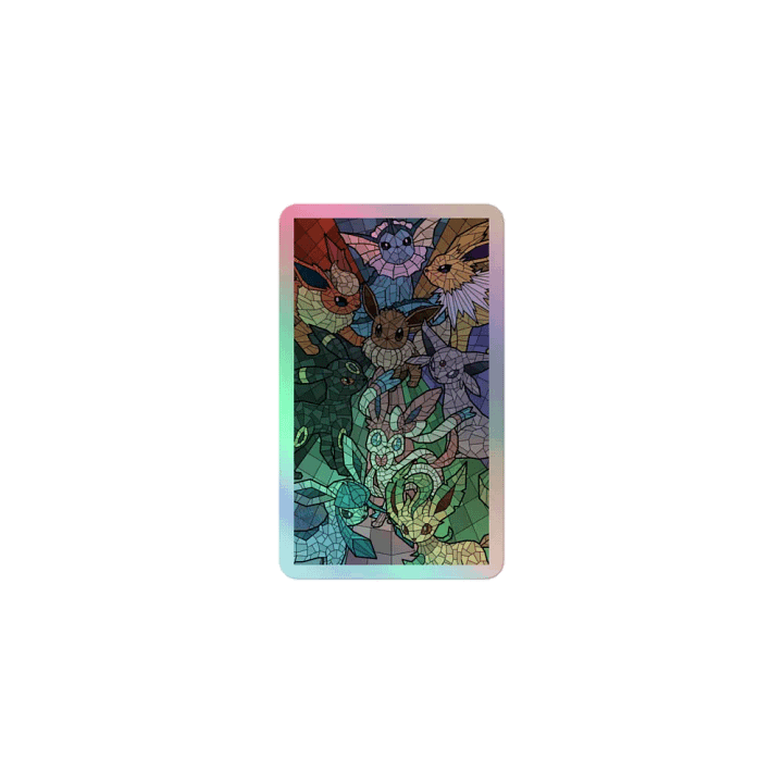 EEVEE Evolution stained glass product image (1)