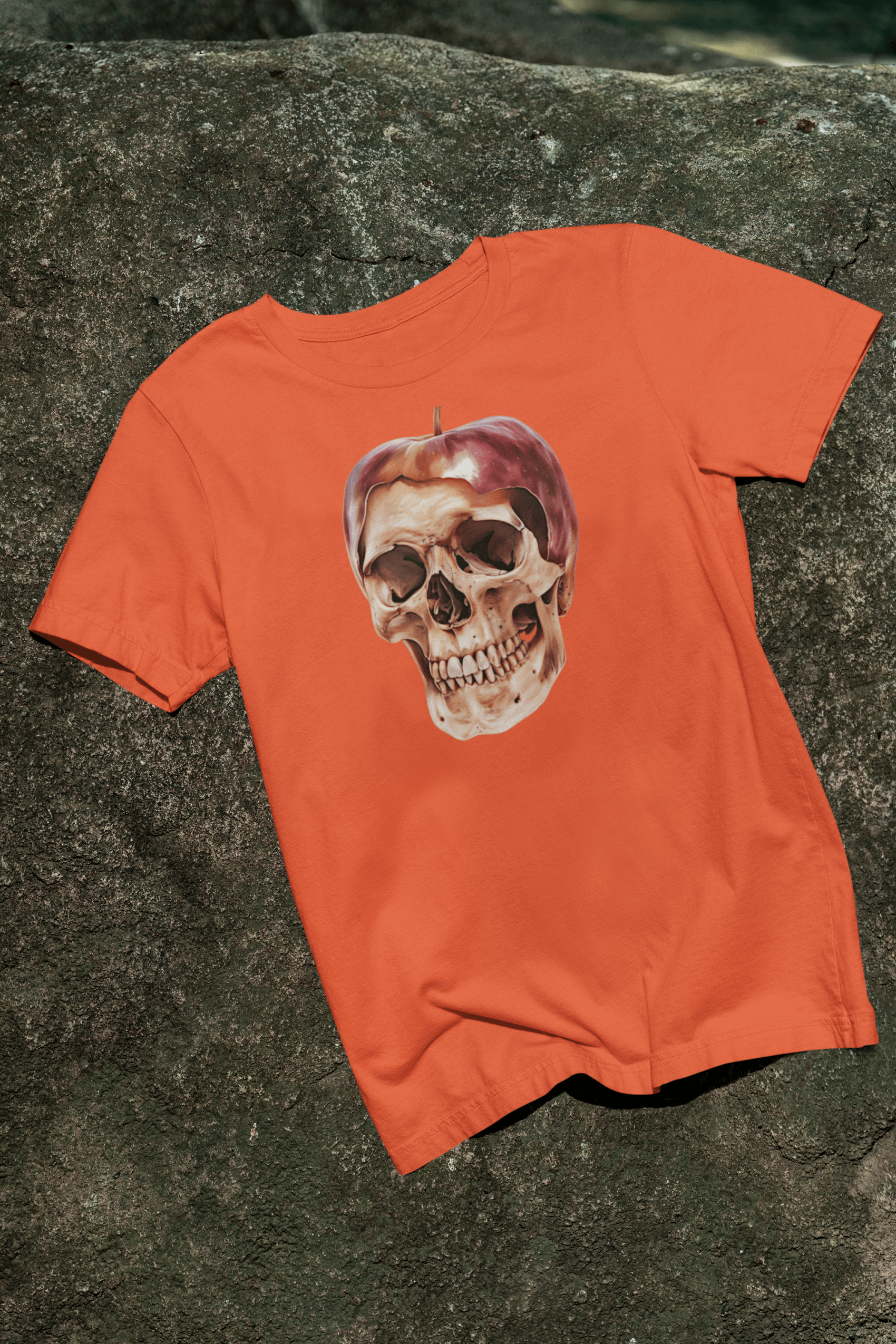 Surreal Apple Skull T-Shirt product image (1)