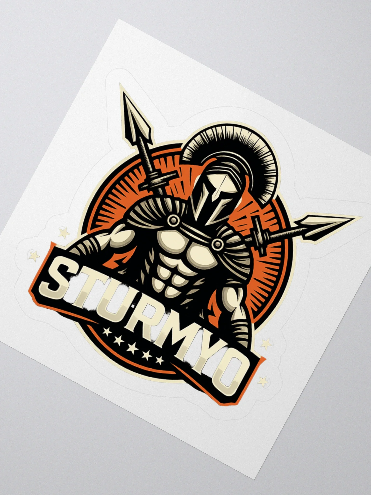 Sturmyo Warrior Logo Sticker product image (4)