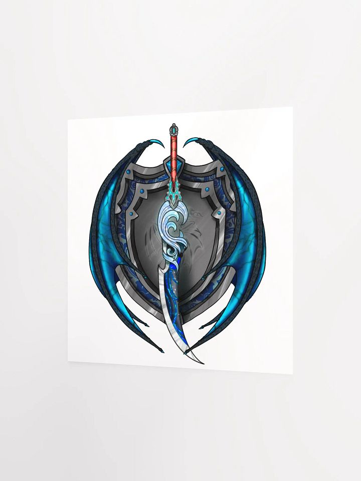 Azure Vice Captian Crest Print product image (2)