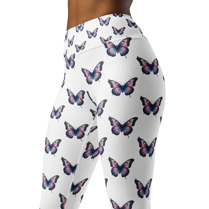 Pixel Fusion Yoga Leggings product image (1)