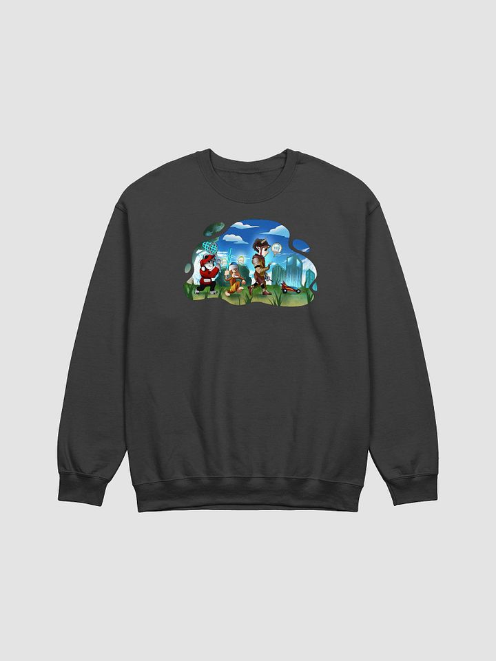 DARK ECO — PREEMPTIVE STRIKE! — CREWNECK SWEATSHIRT product image (2)