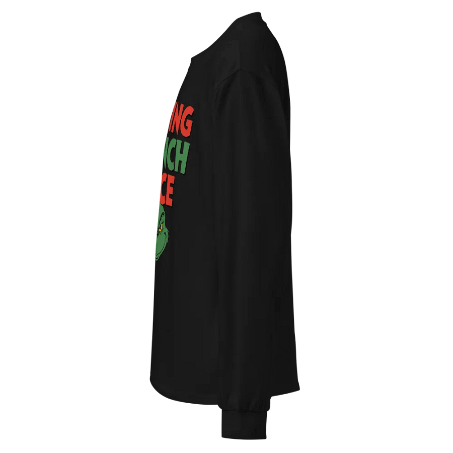 Mischievous Grinch Long Sleeve Shirt product image (2)