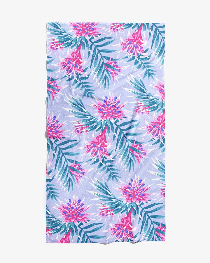 Beach Towel - Fasciata Tropical / Mauve & Pink product image (1)